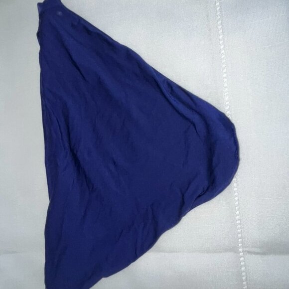 NWT Trina Turk Swim Tab Side Hipster Swim Bottom in Navy Blue Size 8 - Picture 2 of 4